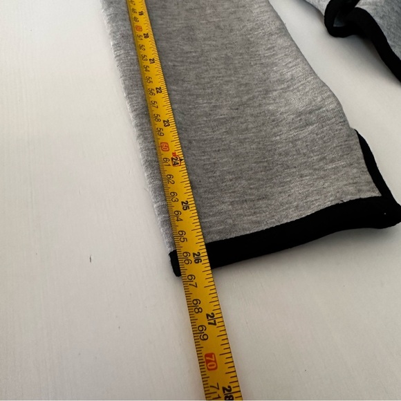 NIKE *Tech Fleece* Asymmetrical Full Zip Hoodie Grey / Black Trim Women's Size S - Picture 8 of 12